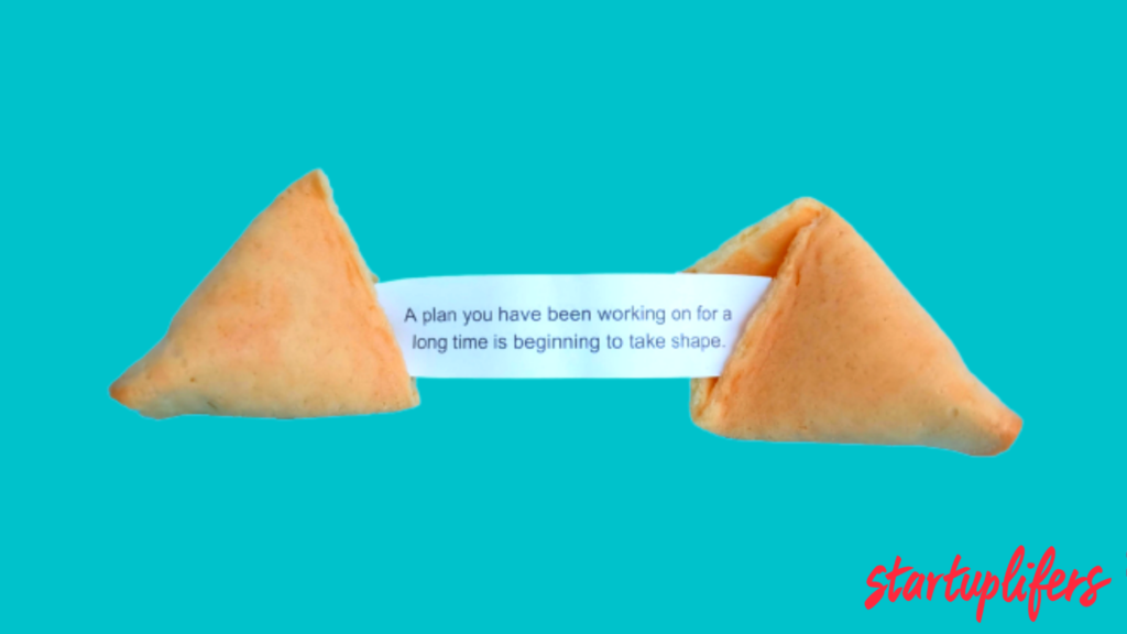 A fortune cookie for you