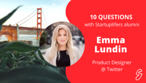 Startuplifers alumna Emma Lundin